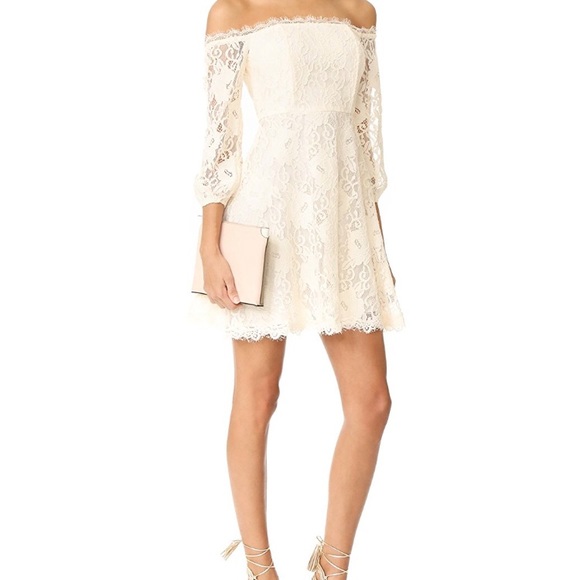 ✨HP✨ BB Dakota Formal Lace Off Shoulder Dress NWT - Picture 8 of 8